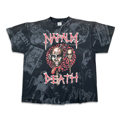 1994 Vintage Napalm Death North American Tour AOP Shirt