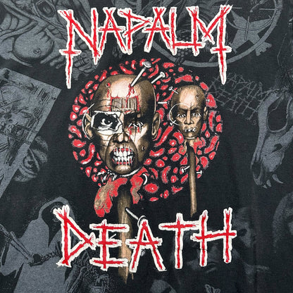 1994 Vintage Napalm Death North American Tour AOP Shirt