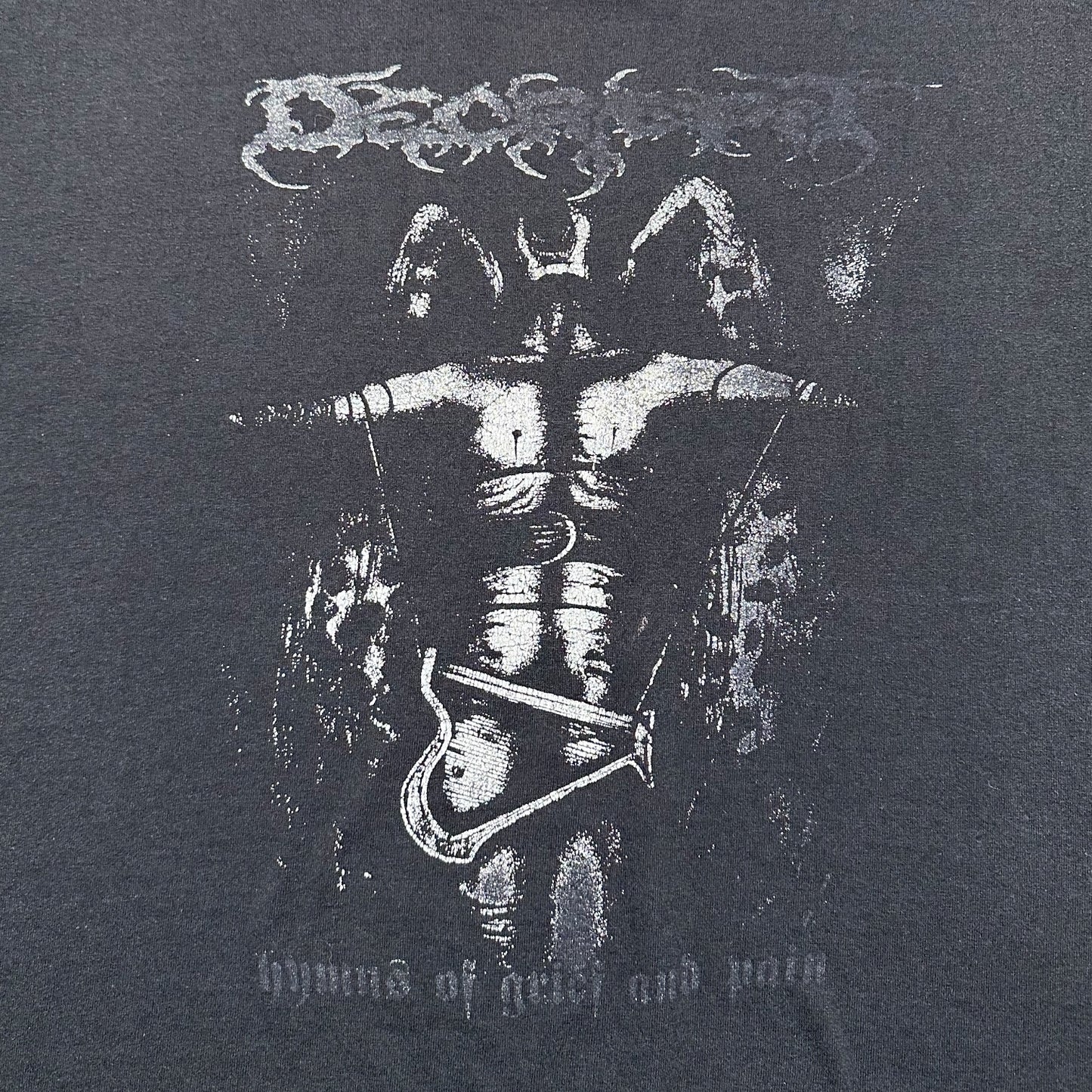 1990s Vintage Decrepit "Hymns Of Grief And Pain" Shirt