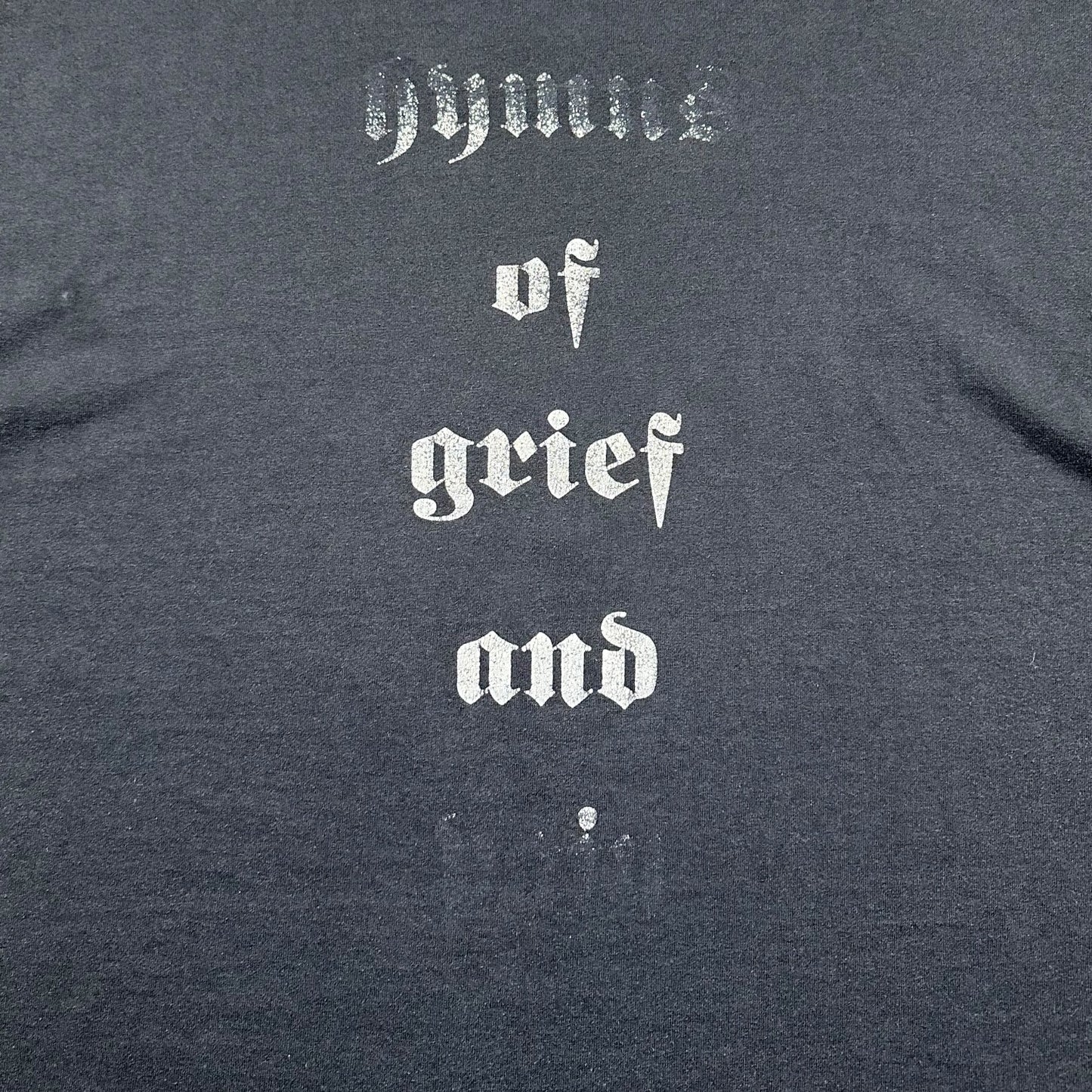 1990s Vintage Decrepit "Hymns Of Grief And Pain" Shirt