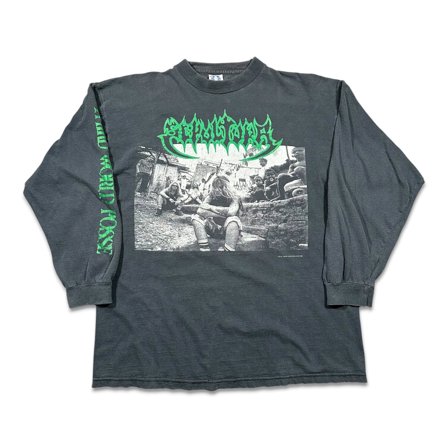 1992 Vintage Sepultura "Third World Posse" Longsleeve Shirt