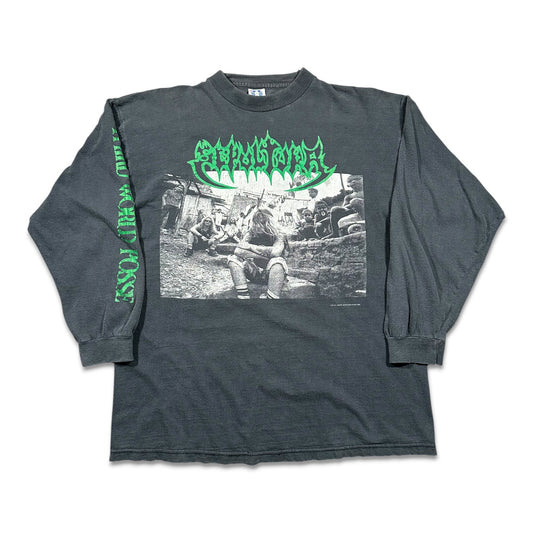 1992 Vintage Sepultura "Third World Posse" Longsleeve Shirt