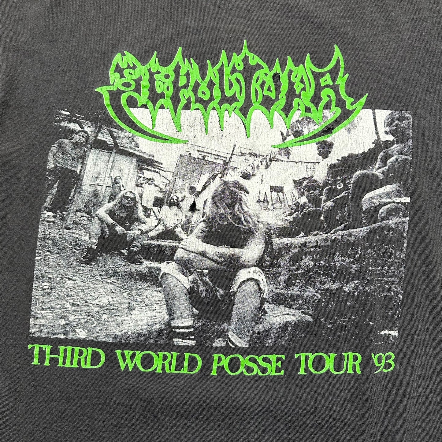 1993 Vintage Sepultura "Third World Posse Tour" Shirt