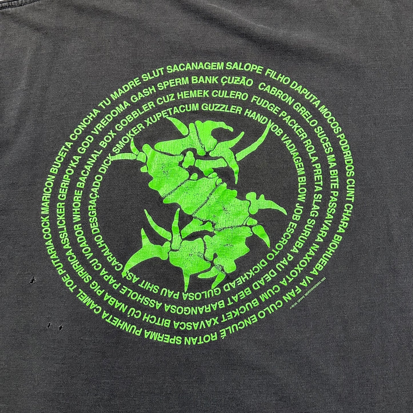 1993 Vintage Sepultura "Third World Posse Tour" Shirt