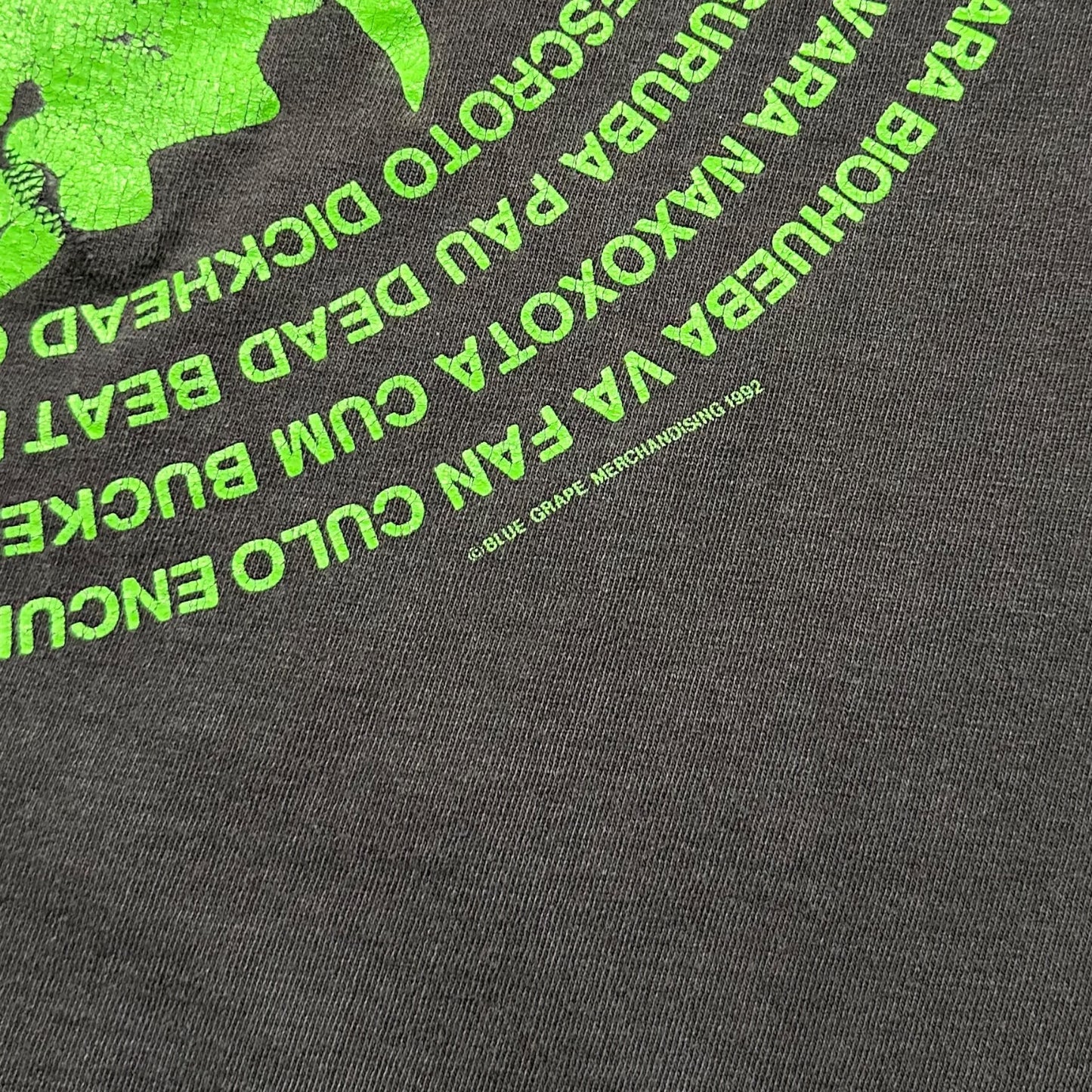 1993 Vintage Sepultura "Third World Posse Tour" Shirt