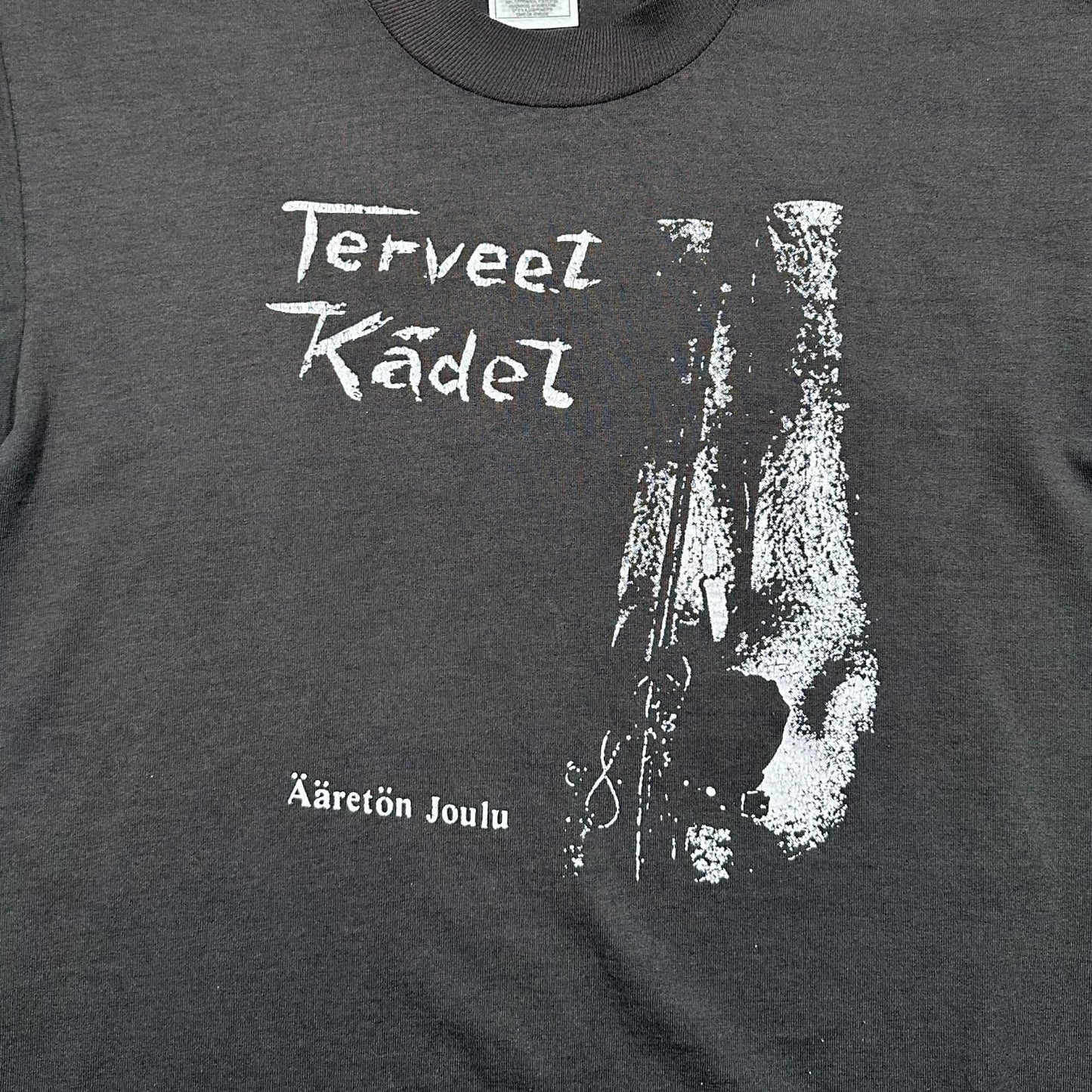 1990s Vintage Terveet Kadet "Aareton Joulu" Shirt