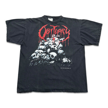1991 Vintage Obituary UK/European Tour Shirt