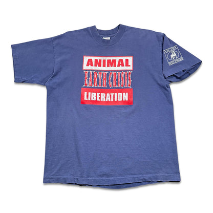 1990s Vintage Earth Crisis "Animal Liberation" Shirt