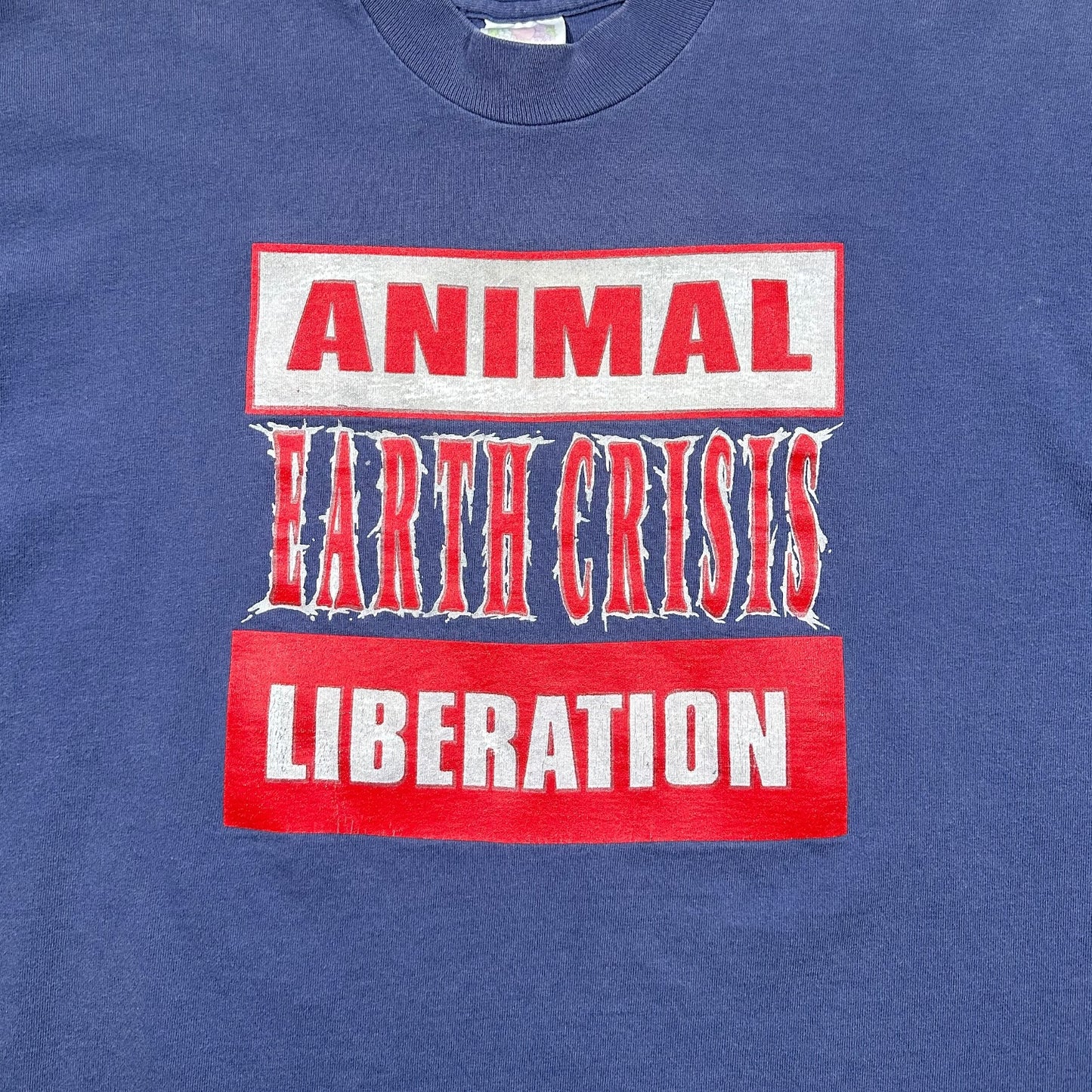 1990s Vintage Earth Crisis "Animal Liberation" Shirt