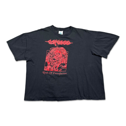1990s Vintage Carcass "Reek Of Putrefaction" Shirt