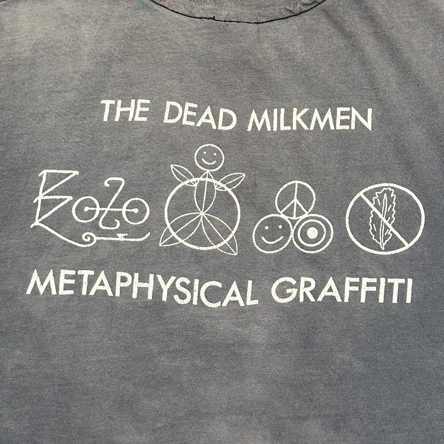 1983 Vintage The Dead Milkmen "Metaphysical Graffiti" Shirt