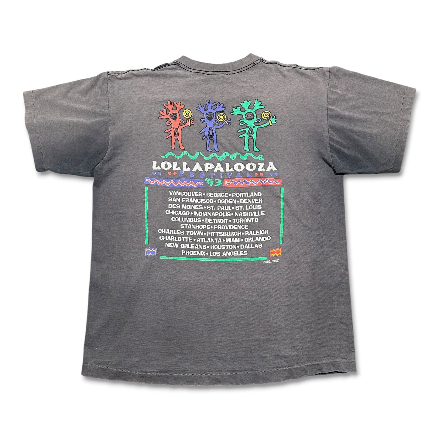 1993 Vintage Lollapalooza Shirt