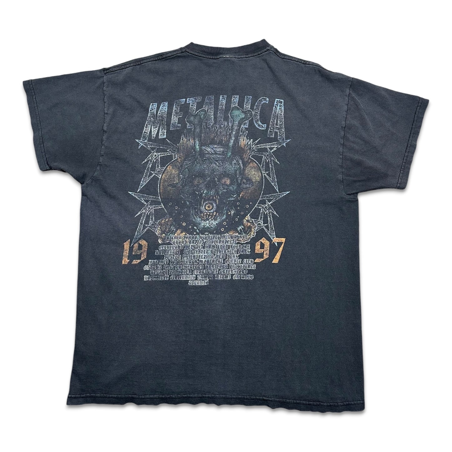 1997 Vintage Metallica Tour Shirt