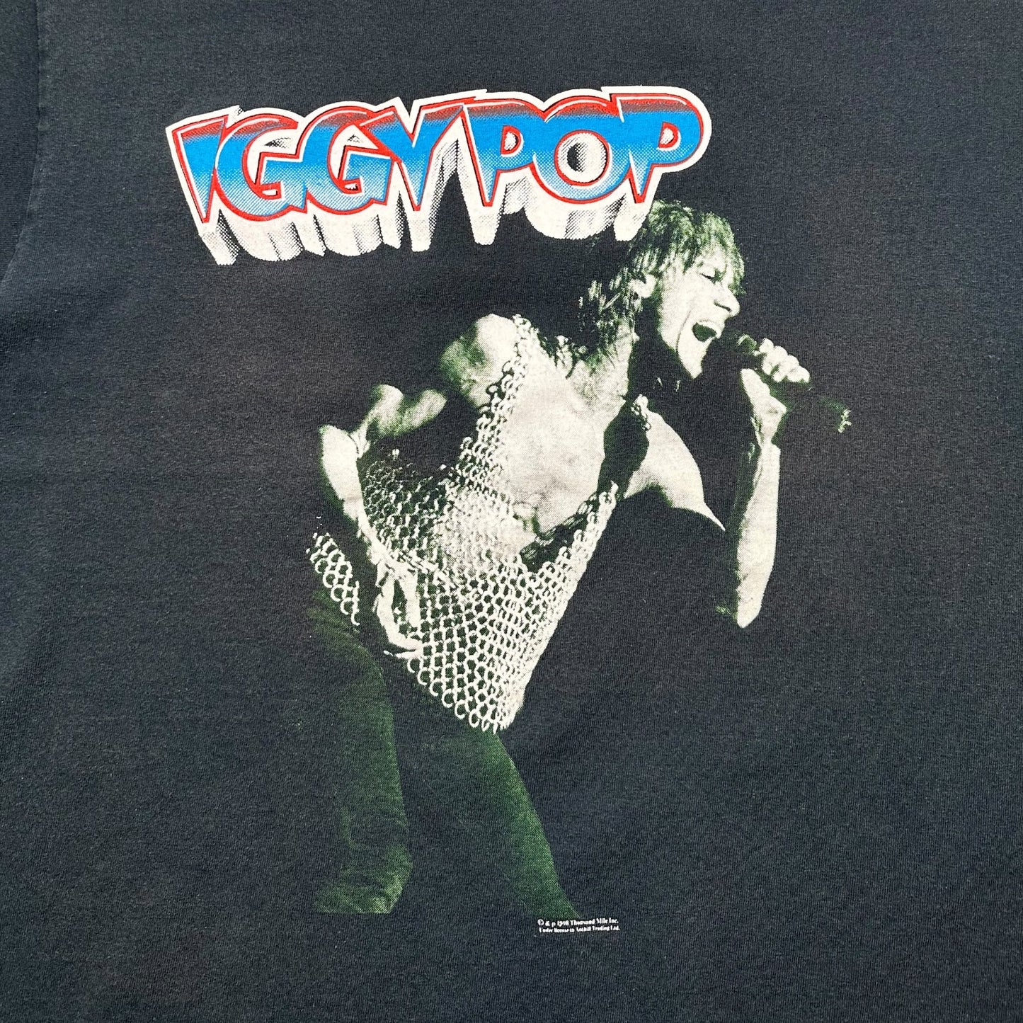 2000s Vintage Iggy Pop "Raw Power" Shirt