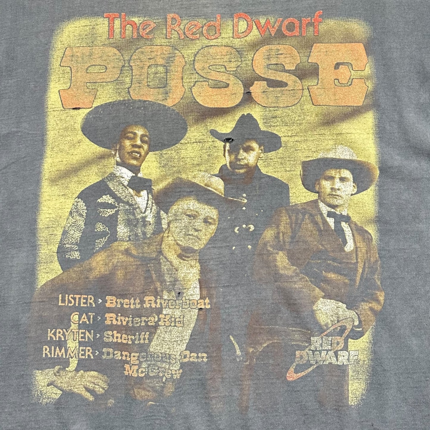 1990s Vintage The Red Dwarf Posse Shirt