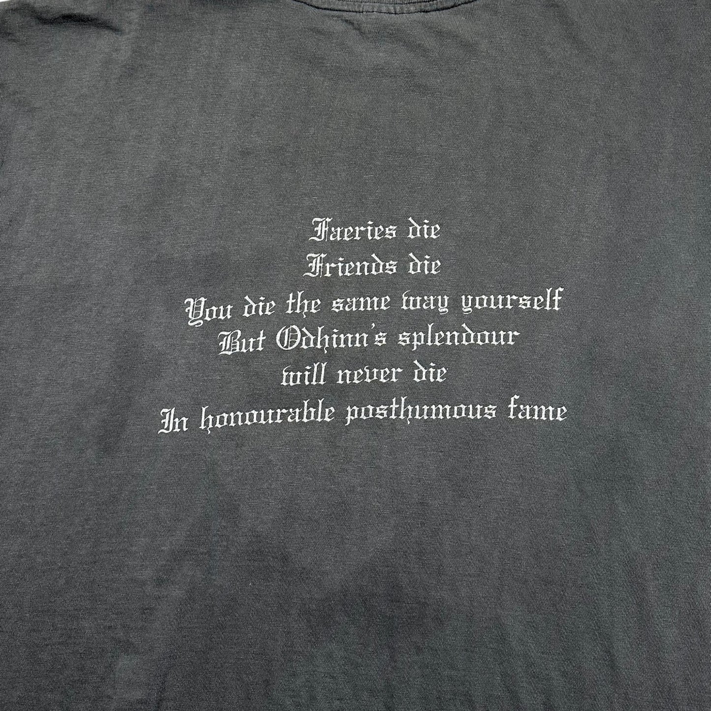 1990s Vintage Burzum "Det Sum Engang Var" Shirt