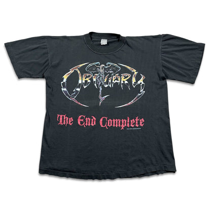 1992 Vintage Obituary "The End Complete" Shirt