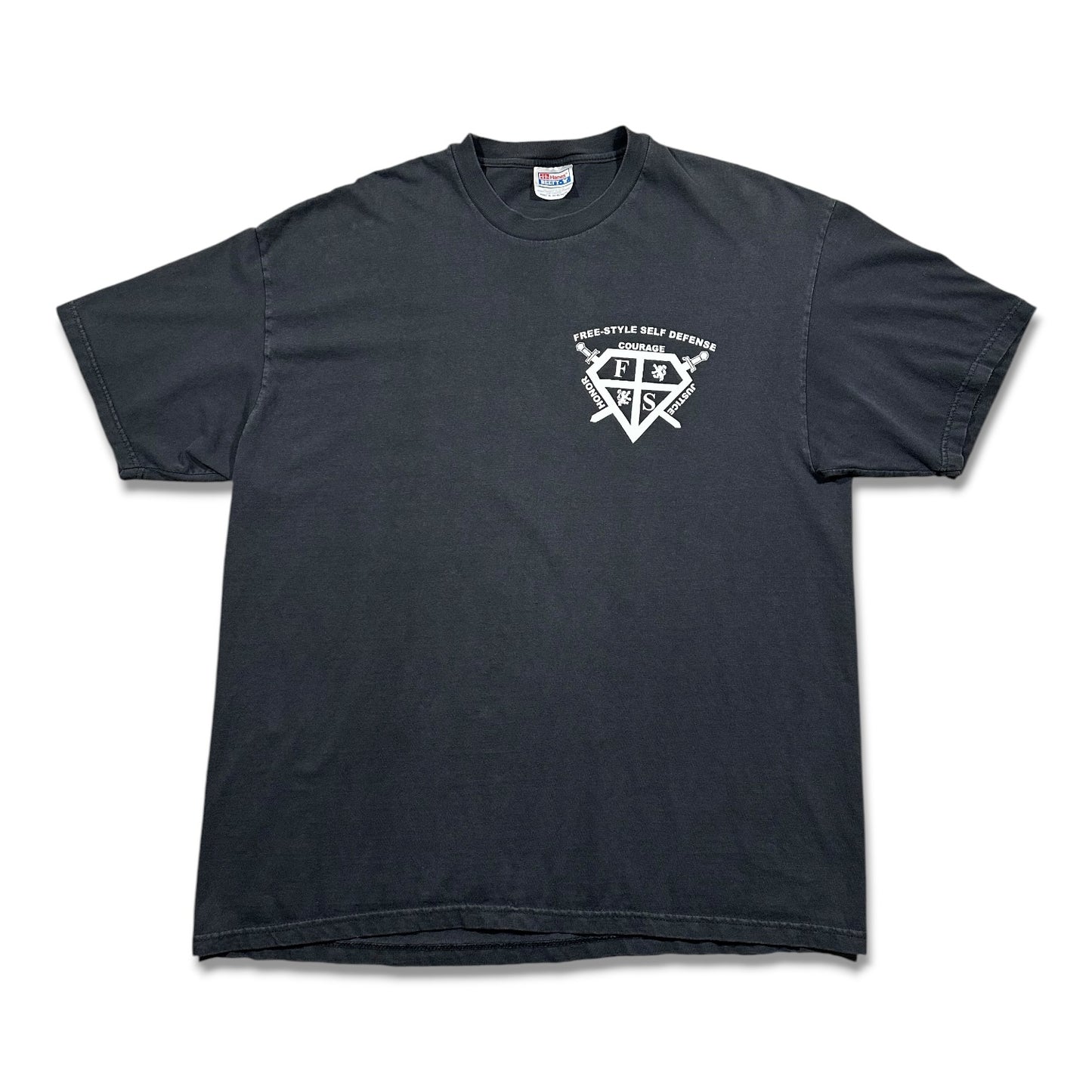 1990s Vintage Free-style Self Defense Shirt