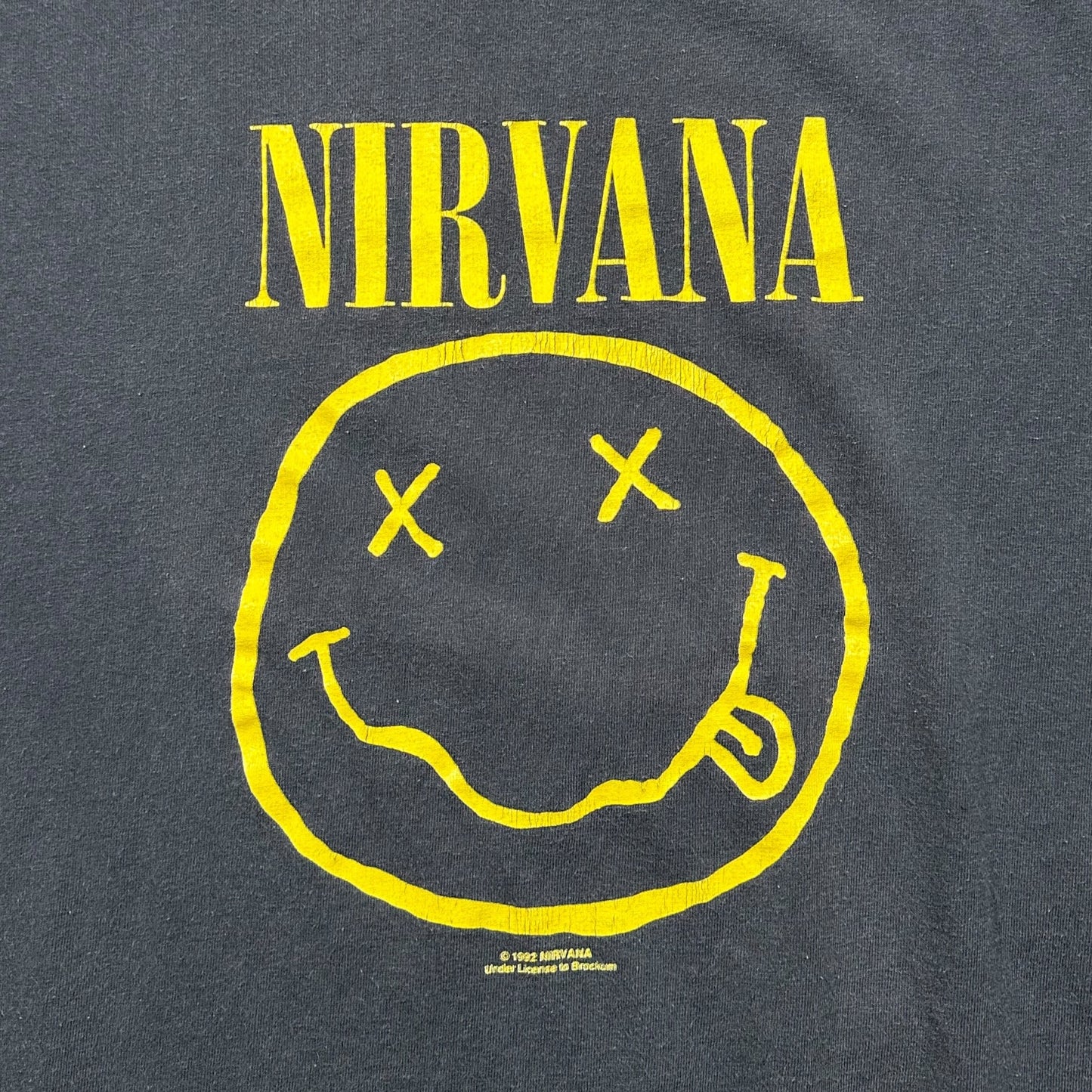 1992 Vintage Nirvana "Smiley Face" Shirt