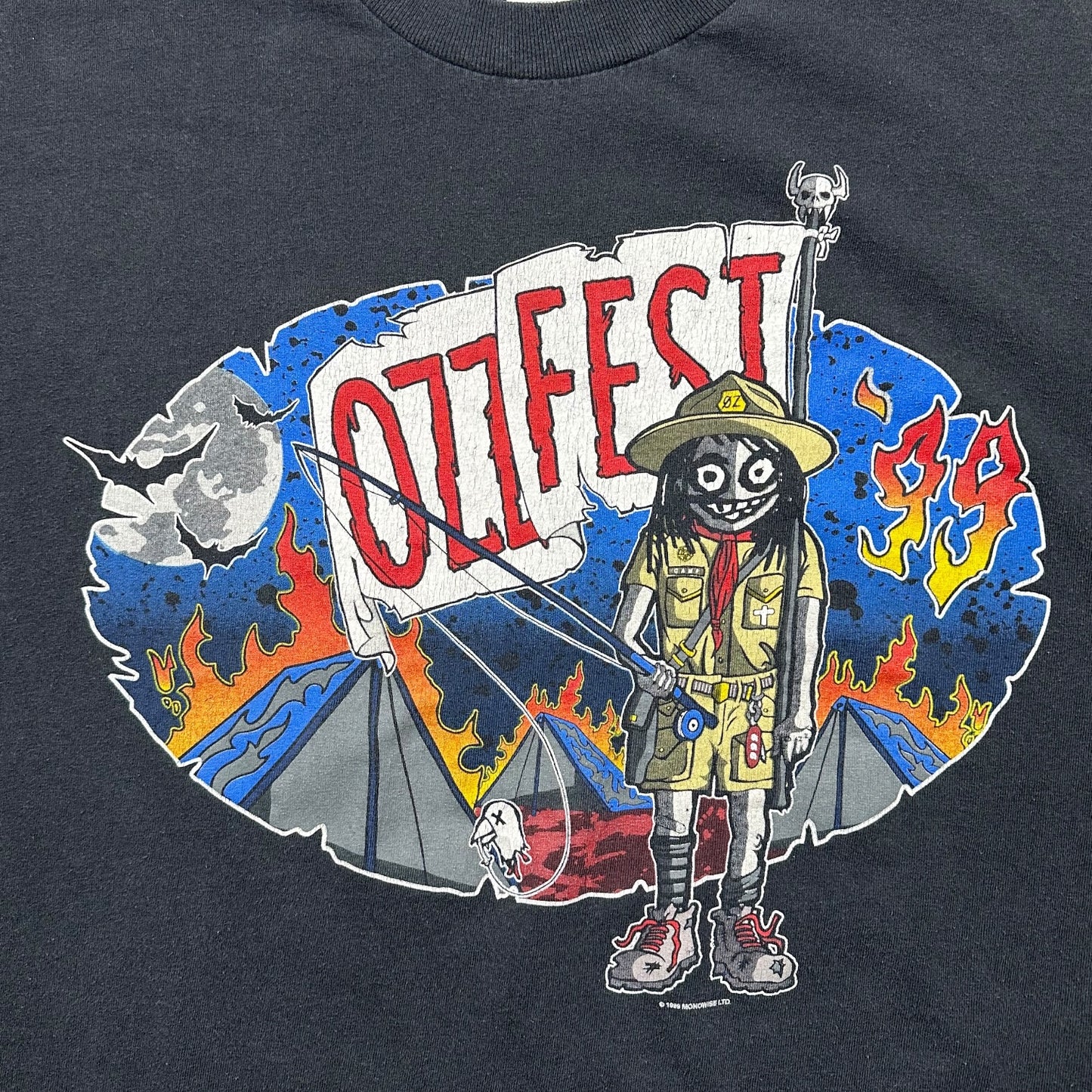 1999 Vintage Ozzfest Shirt