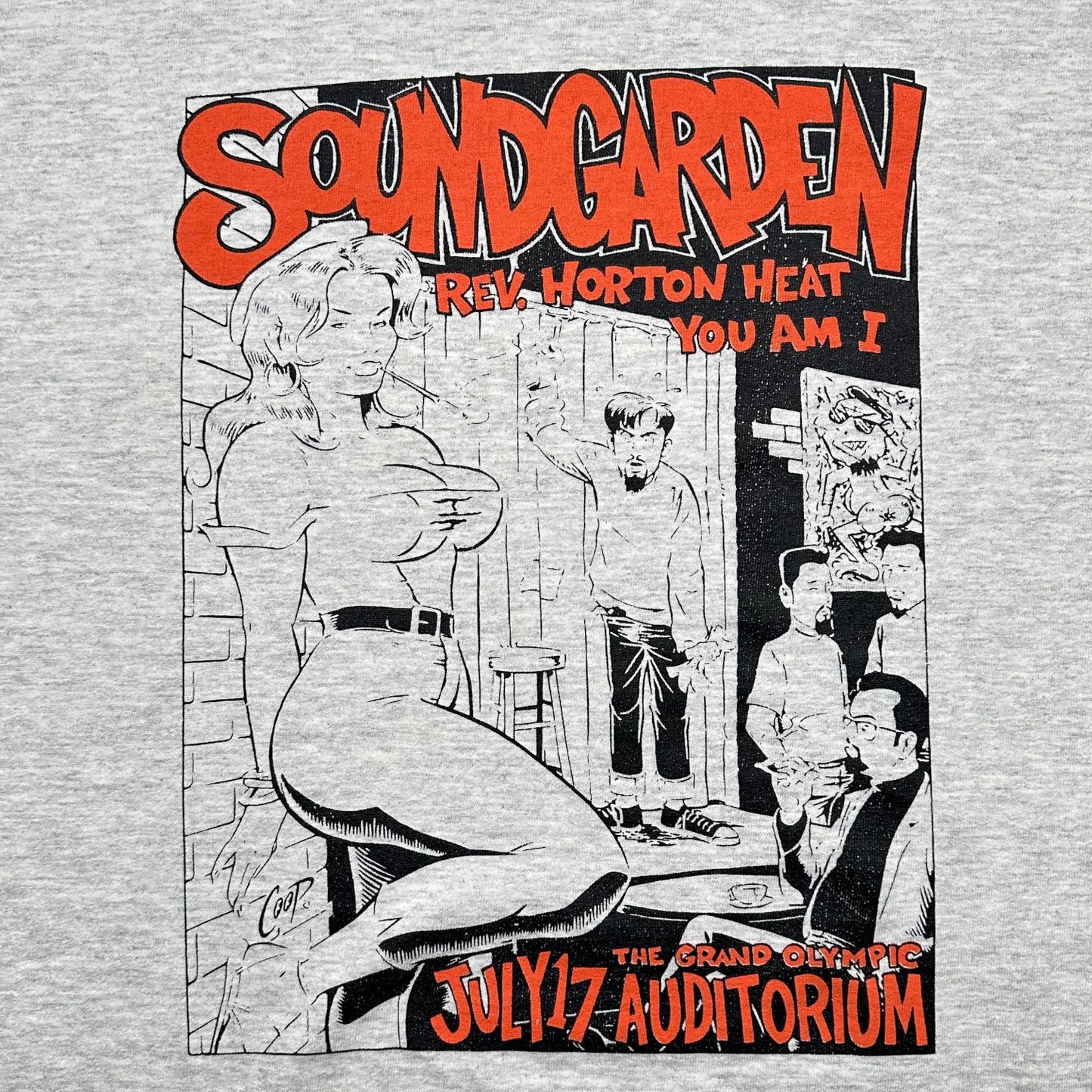 1994 Vintage Soundgarden "Rev. Horton Heat" Shirt
