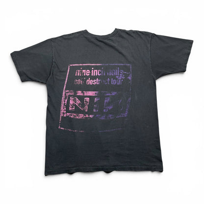 1990s Vintage Nine Inch Nails Self Destruct Tour Shirt
