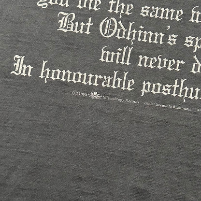 1998 Vintage Burzum "Det Som Engang Var" Shirt