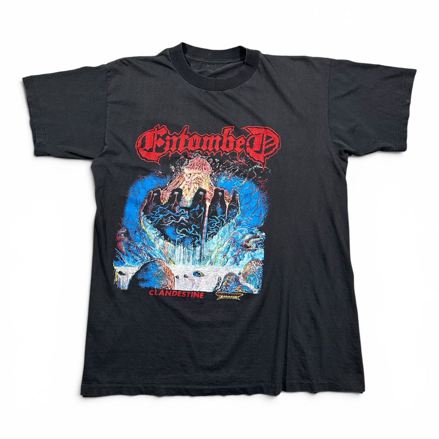 1991 Vintage Entombed "Clandestine" Shirt