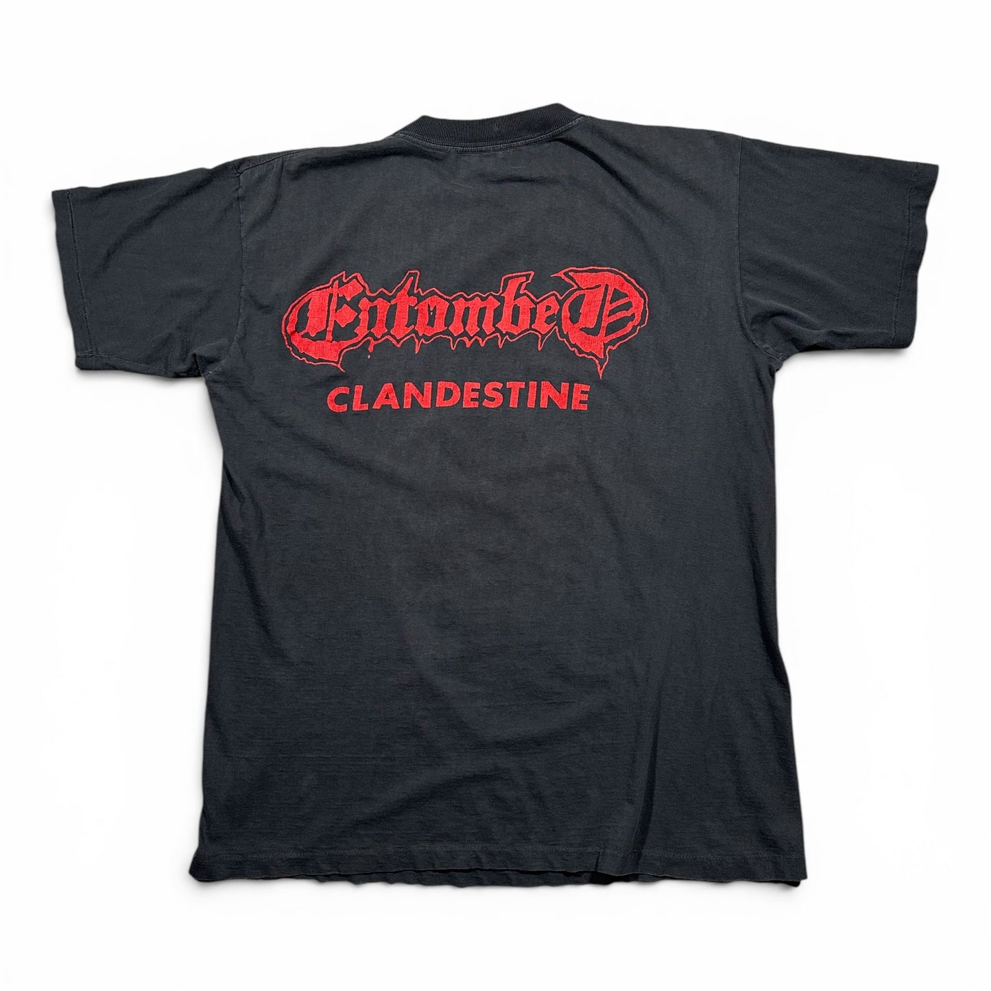 1991 Vintage Entombed "Clandestine" Shirt