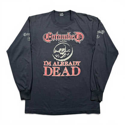 1990s Vintage Entombed "I'm Already Dead" Shirt