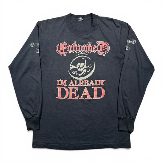 1990s Vintage Entombed "I'm Already Dead" Shirt