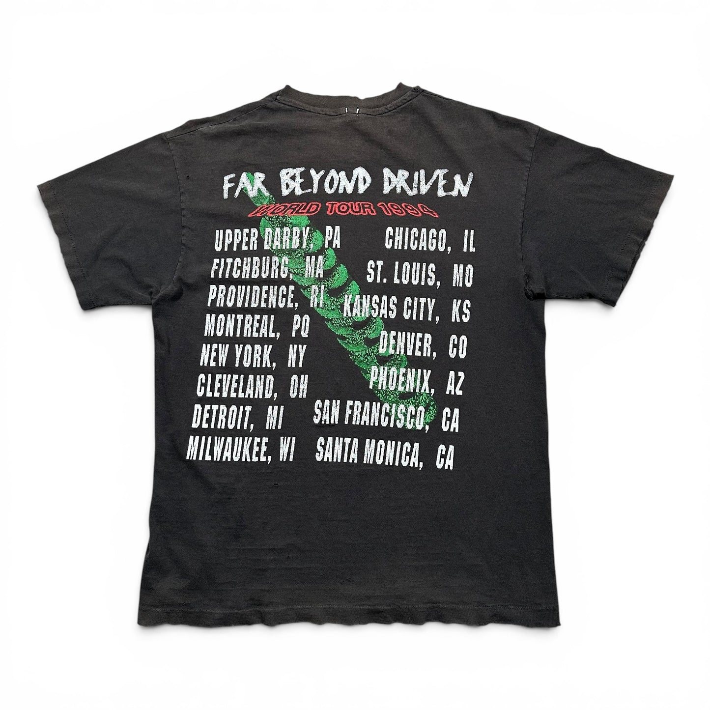 1994 Vintage Pantera "Far Beyond Driven" World Tour Shirt