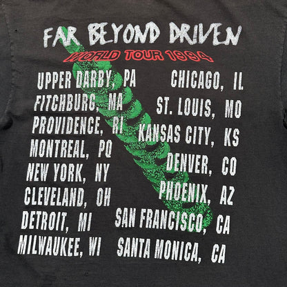 1994 Vintage Pantera "Far Beyond Driven" World Tour Shirt