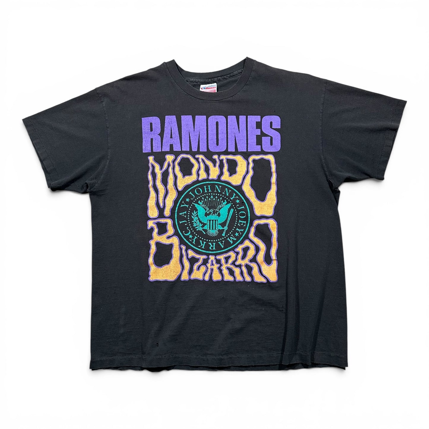 1992 Vintage Ramones "Mondo Bizarro" Tour Shirt