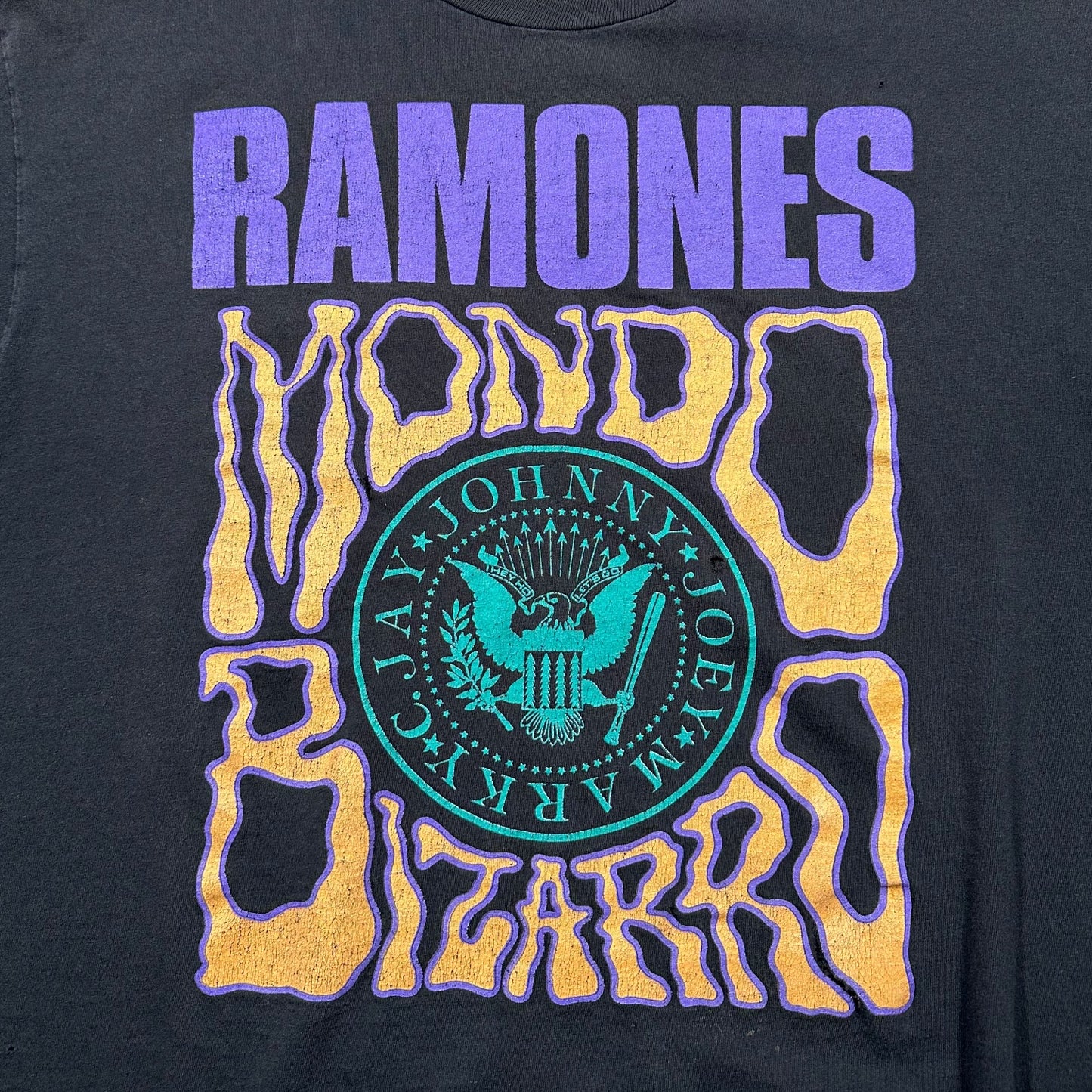 1992 Vintage Ramones "Mondo Bizarro" Tour Shirt