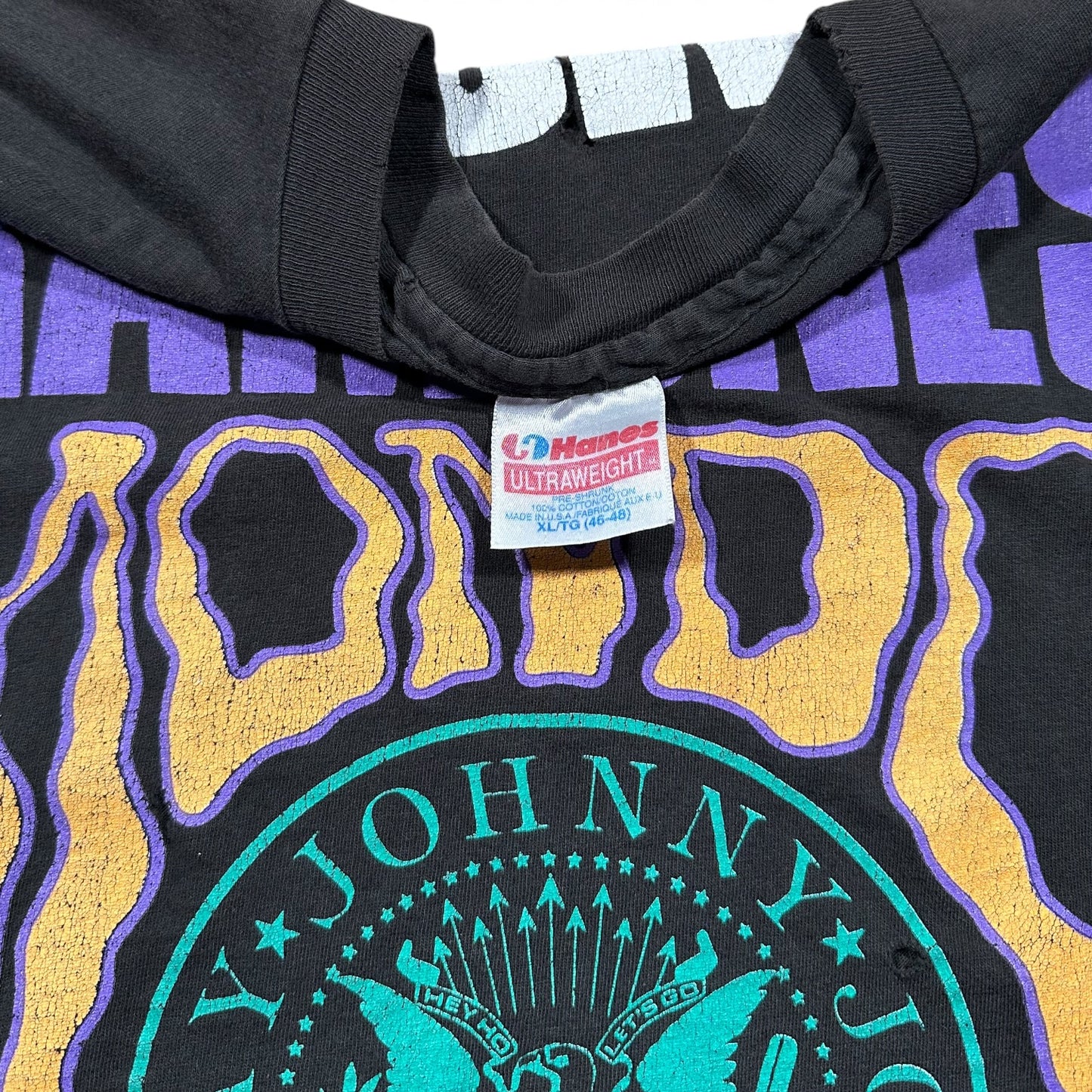1992 Vintage Ramones "Mondo Bizarro" Tour Shirt