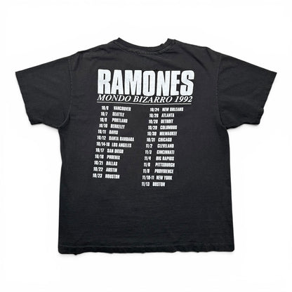 1992 Vintage Ramones "Mondo Bizarro" Tour Shirt