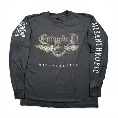 1994 Vintage Entombed "Misanthropic" Tour Longsleeve Shirt