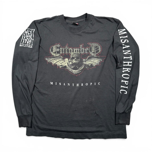 1994 Vintage Entombed "Misanthropic" Tour Longsleeve Shirt
