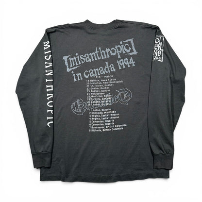 1994 Vintage Entombed "Misanthropic" Tour Longsleeve Shirt