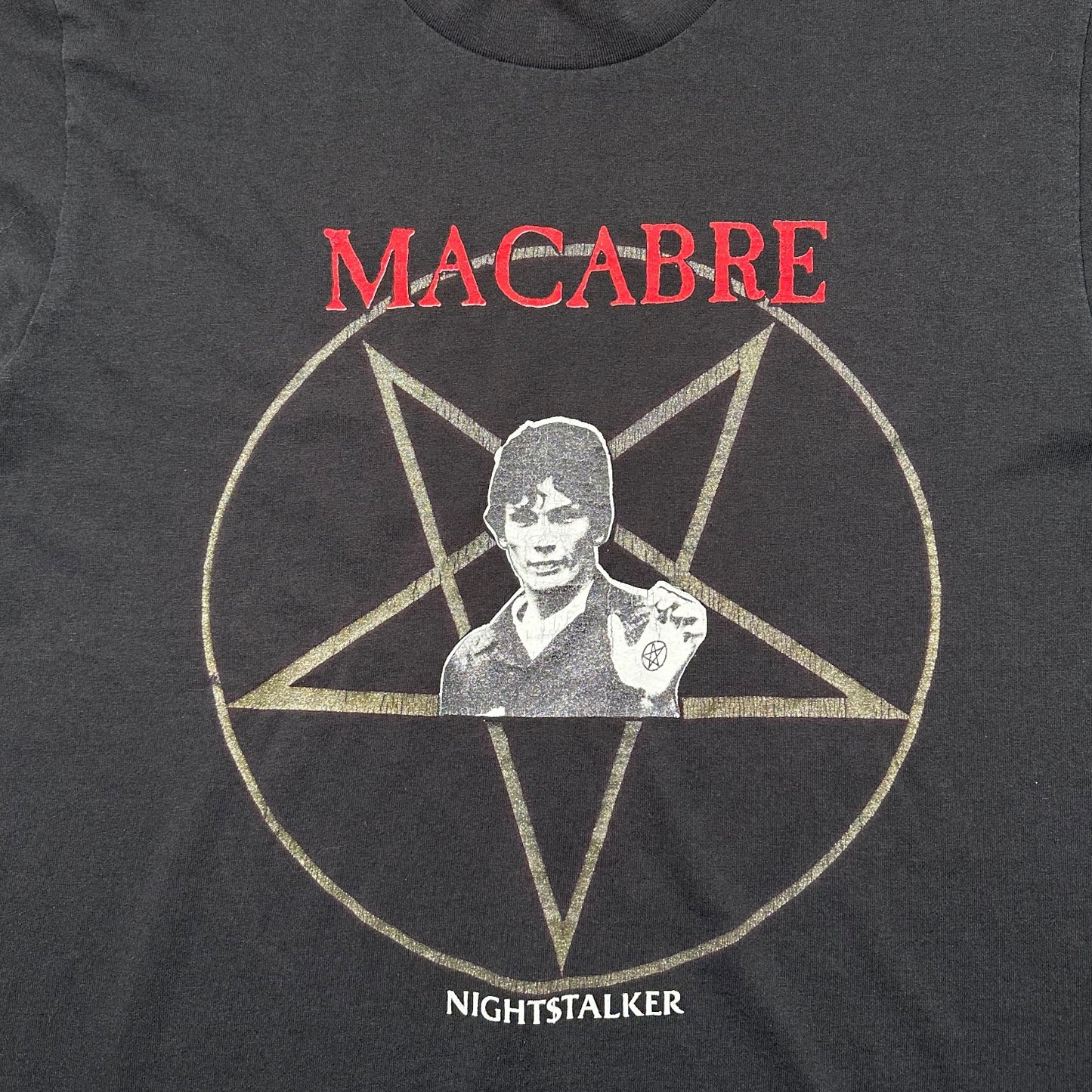 1990s Vintage Macabre "Nightstalker" Shirt