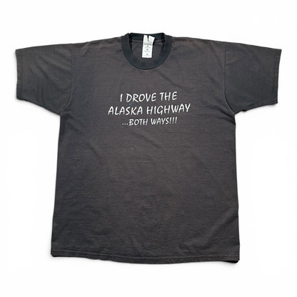 1990s Vintage Alaska Highway Shirt