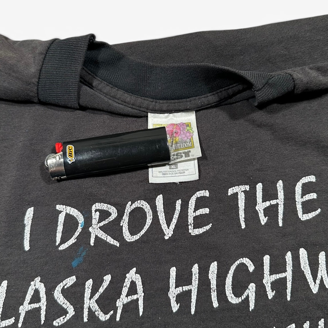 1990s Vintage Alaska Highway Shirt