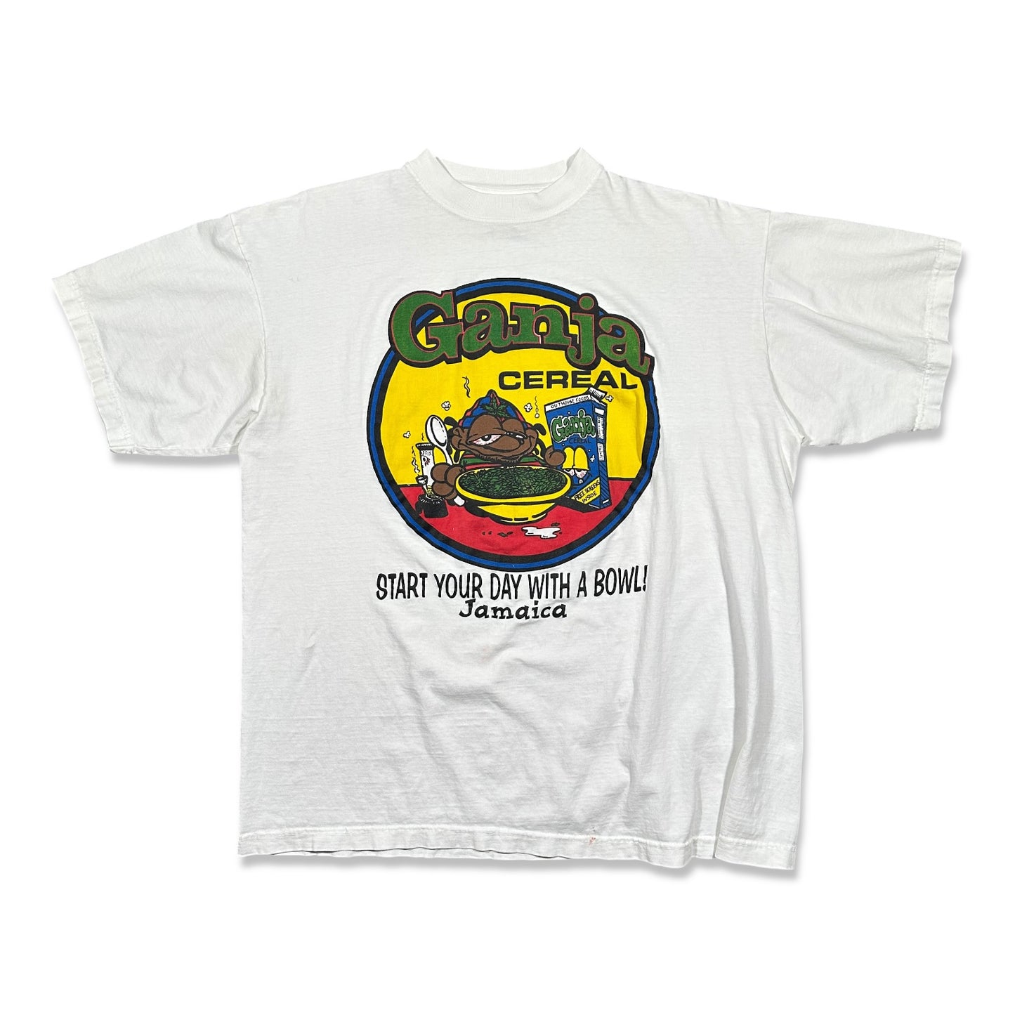 1990s Vintage Ganja Cereal Weed Shirt