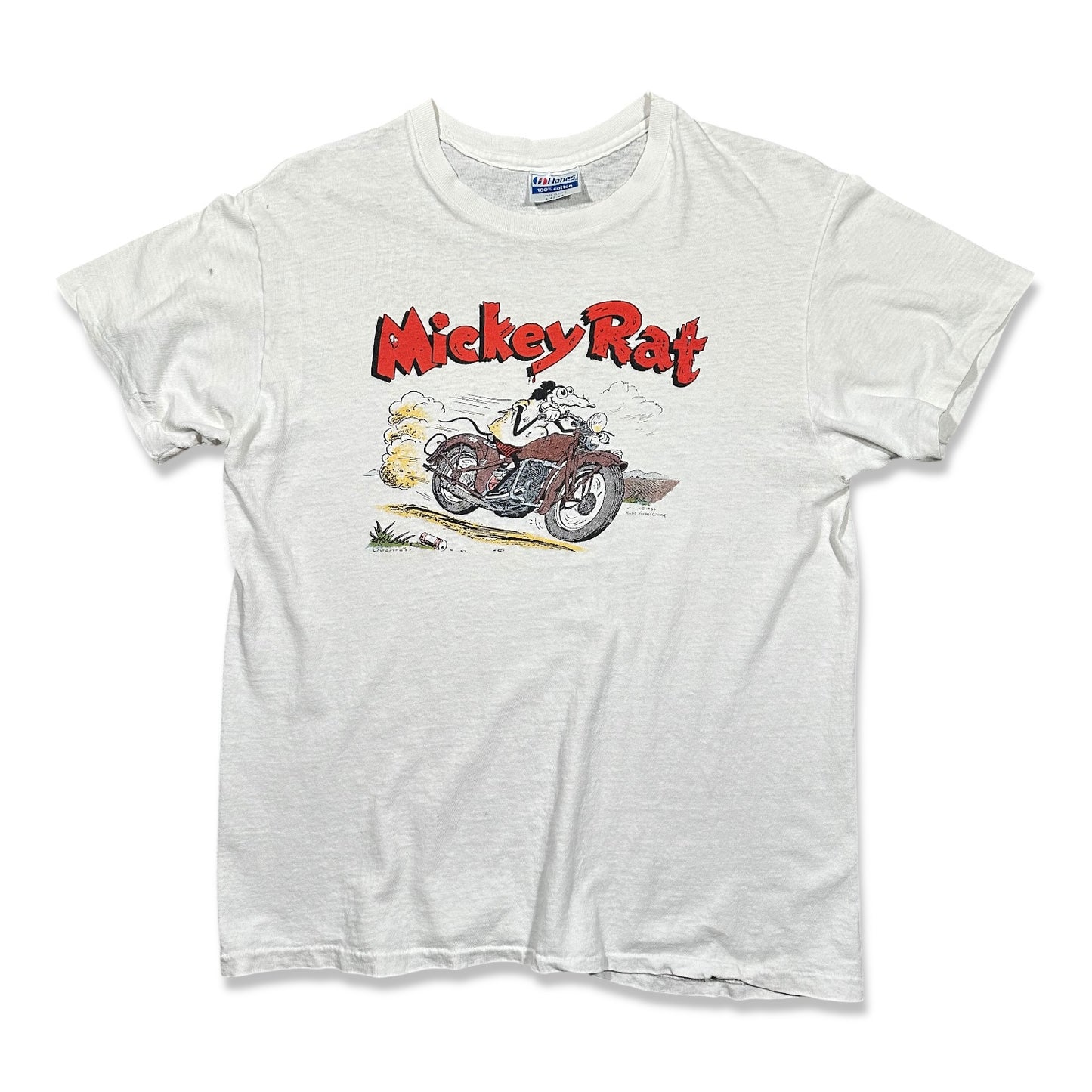 1980s Vintage Mickey Rat Shirt