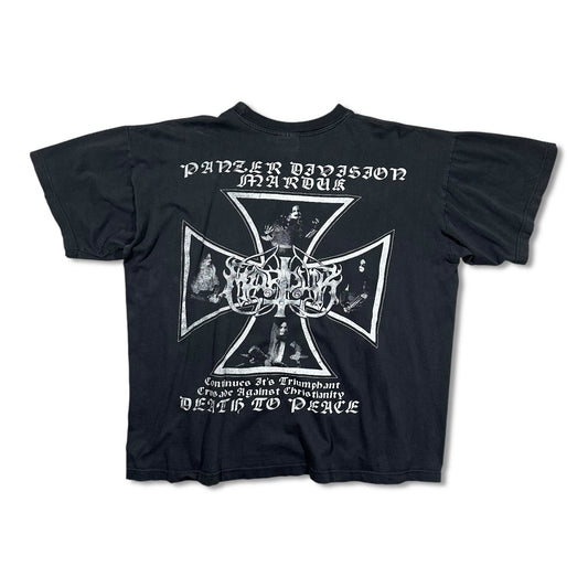 1990s Vintage Marduk "Panzer Division" Shirt
