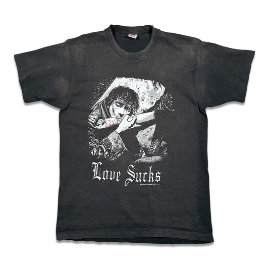 2000s Vintage Love Sucks Shirt
