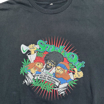 2000s Vintage Smoke Out Festival Weed Shirt