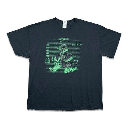 2000s Vintage Crippled Caffeine Shirt