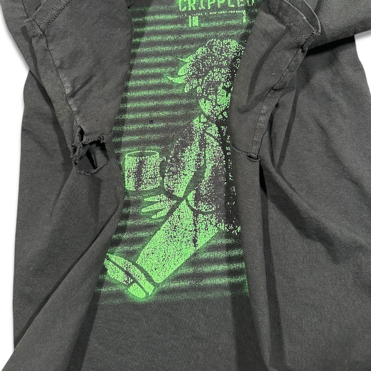 2000s Vintage Crippled Caffeine Shirt